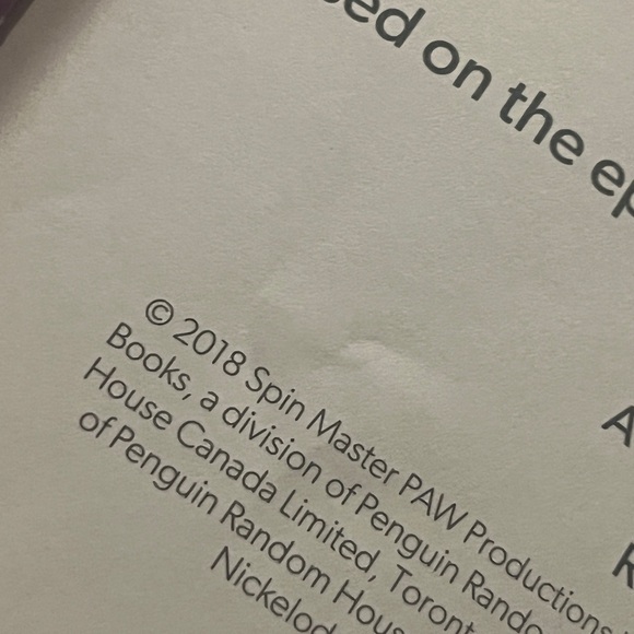 Flying Dinosaurs & Paw Patrol book . - Picture 7 of 9